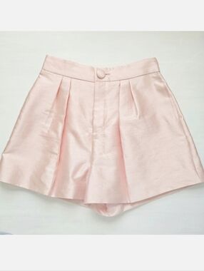 Silk Wool Cynthia Rowley Pink Shorts Silk Blend
